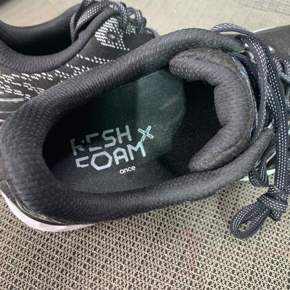 New Balance Fresh Foam 880 Running Shoes Black & White Mens Size 9 - Picture 5 of 8